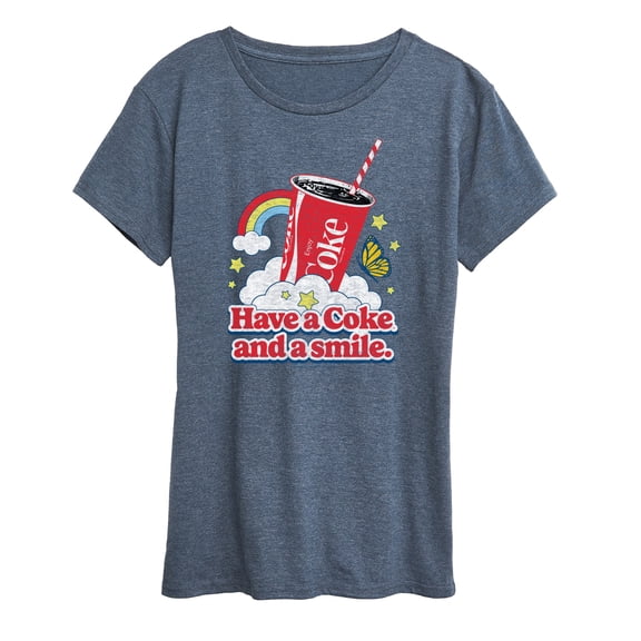 Coca-Cola - Have A Coke And A Smile  - Women's Short Sleeve Graphic T-Shirt