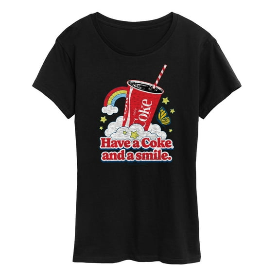 Coca-Cola - Have A Coke And A Smile  - Women's Short Sleeve Graphic T-Shirt
