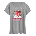 thumbnail image 1 of Coca-Cola - Have A Coke And A Smile  - Women's Short Sleeve Graphic T-Shirt, 1 of 5