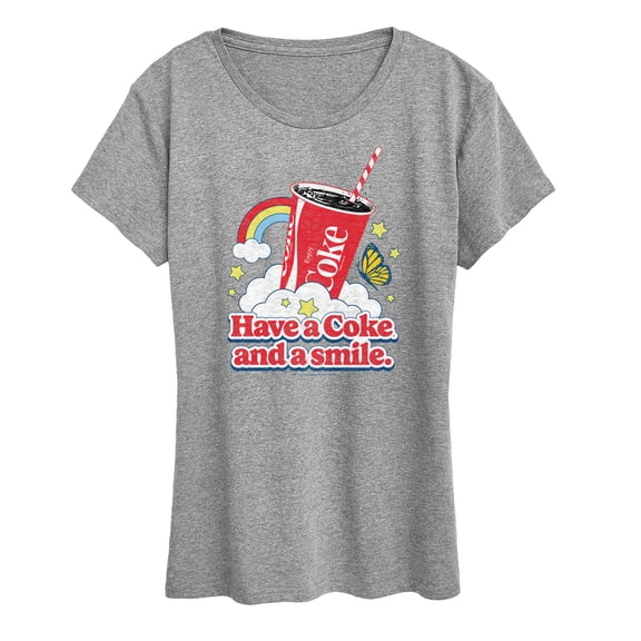 Coca-Cola - Have A Coke And A Smile - Women's Short Sleeve Graphic T-Shirt