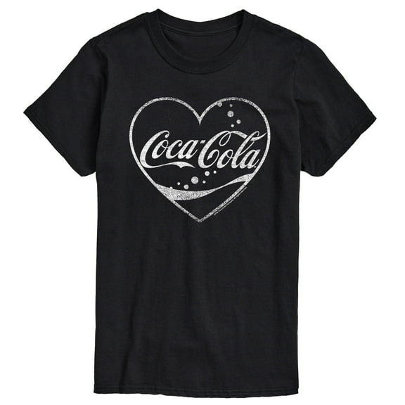 Coca-Cola - Heart - Men's Short Sleeve Graphic T-Shirt