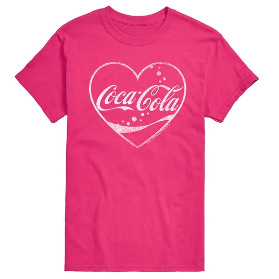 Coca-Cola - Heart - Men's Short Sleeve Graphic T-Shirt