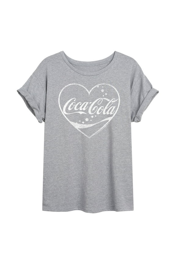 - Heart - Women's Oversized Graphic T-Shirt