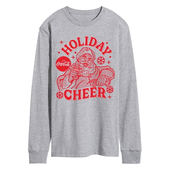 Coca-Cola - Holiday Cheer - Men's Long Sleeve Graphic T-shirt