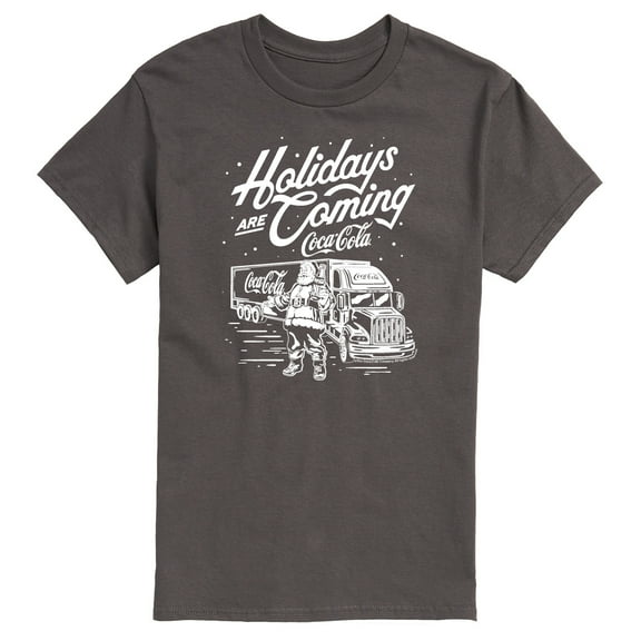 Coca-Cola - Holidays are Coming Truck - Men's Short Sleeve Graphic T-shirt