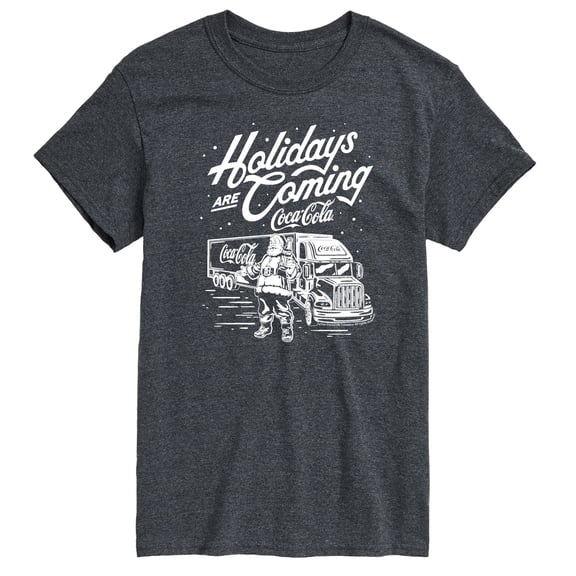 Coca-Cola - Holidays are Coming Truck - Men's Short Sleeve Graphic T-shirt