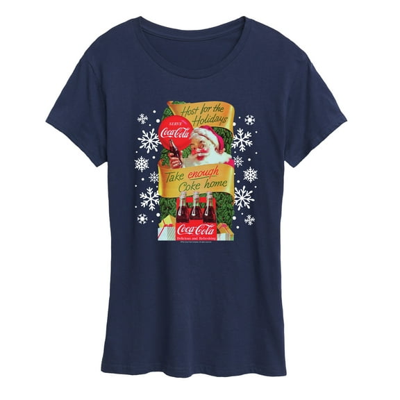 Coca-Cola - Host The Holidays - Women's Short Sleeve Graphic T-Shirt