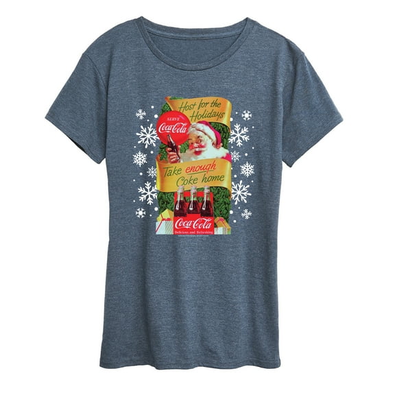Coca-Cola - Host The Holidays - Women's Short Sleeve Graphic T-Shirt