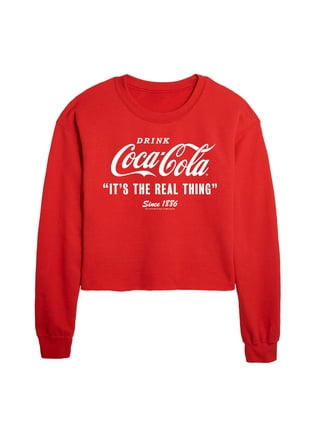 Coca Cola Shop Womens Sweatshirts Hoodies Walmart