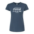thumbnail image 1 of Coca-Cola - It's The Real Thing - Juniors Fitted Graphic T-Shirt, 1 of 5