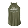 thumbnail image 1 of Coca-Cola - It's The Real Thing - Juniors High Neck Tank Top, 1 of 5