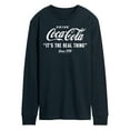 thumbnail image 1 of Coca-Cola - It's The Real Thing - Men's Long Sleeve T-Shirt, 1 of 5