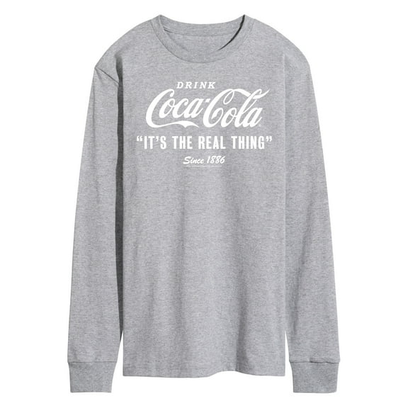 Coca-Cola - It's The Real Thing - Men's Long Sleeve T-Shirt