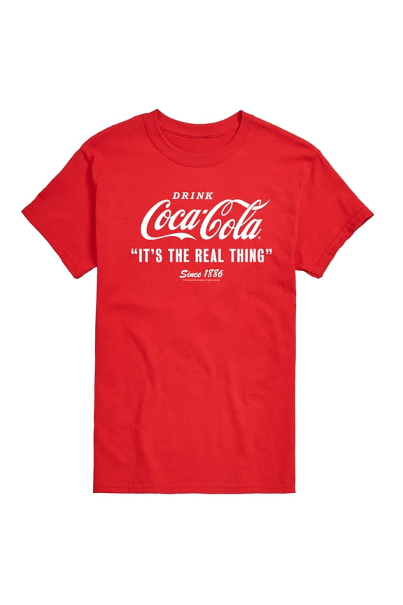 - It's The Real Thing - Men's Short Sleeve Graphic T-Shirt