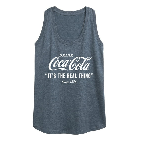 Coca-Cola - It's The Real Thing  - Women's Racerback Tank Top