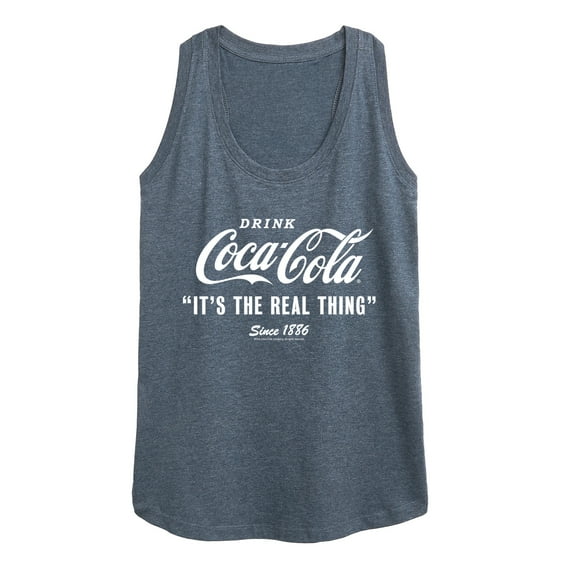 Coca-Cola - It's The Real Thing - Women's Racerback Tank Top