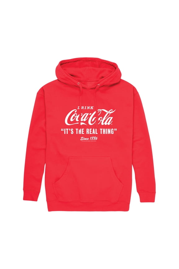 - Its The Real Thing - Men's Fleece Pullover Hoodie