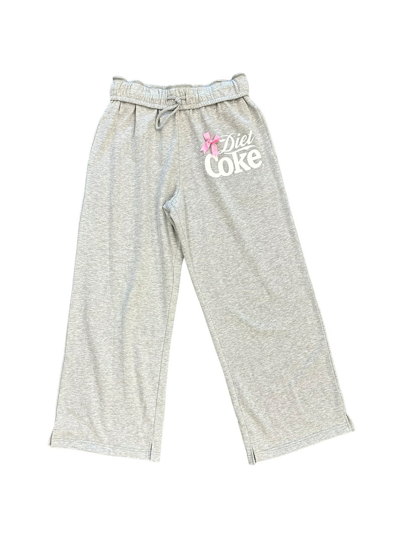 Coca-Cola, Junior's Graphic Fleece Sweatpants, Diet Coke, Sizes