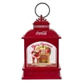 thumbnail image 1 of Kurt Adler 9-Inch Battery-Operated LED Coke Santa Lantern, 1 of 1