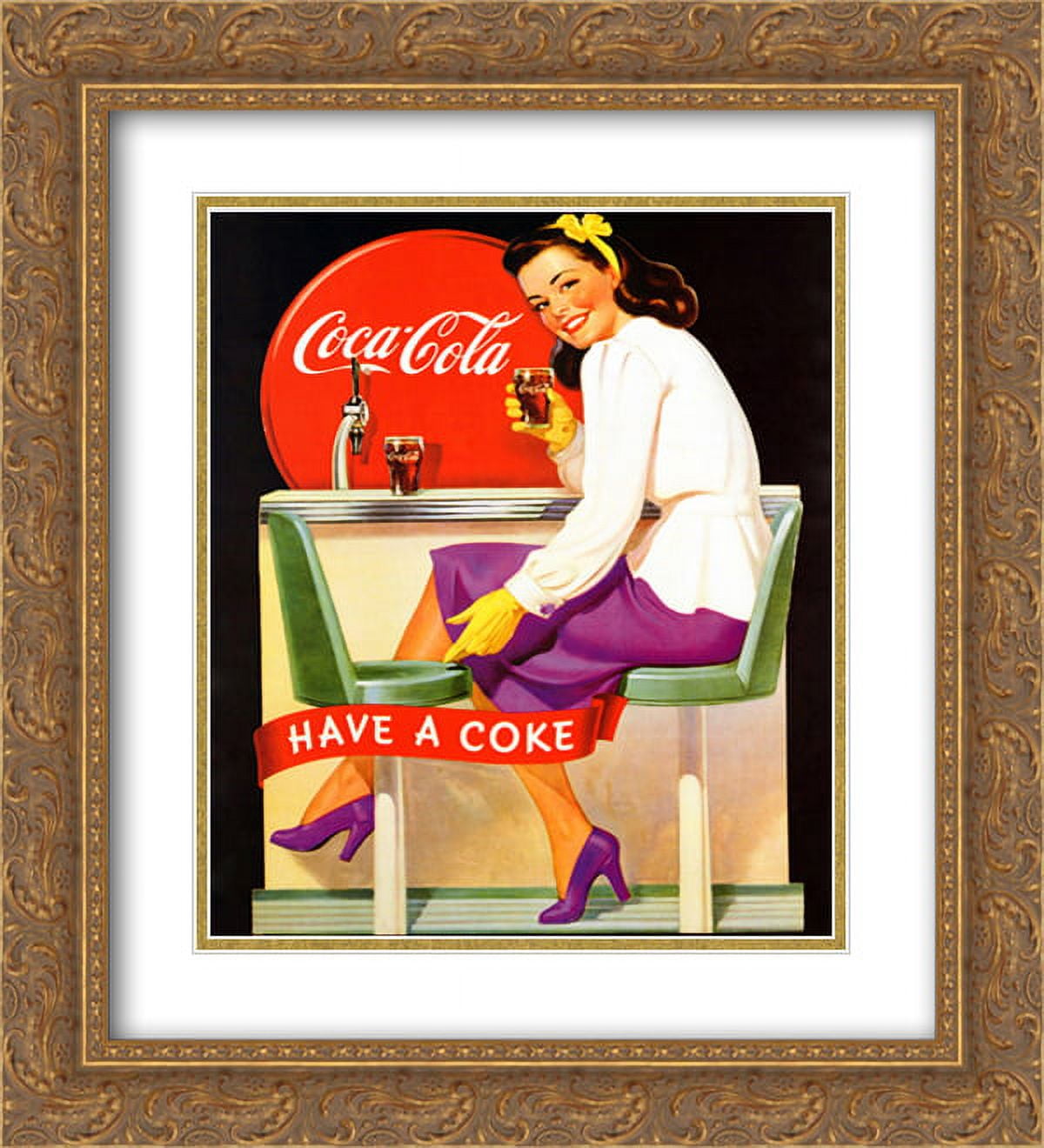 Coca-Cola ミラーアート 黒フレーム Coca-Cola ミラーアート 黒フレーム s-l400.jpg