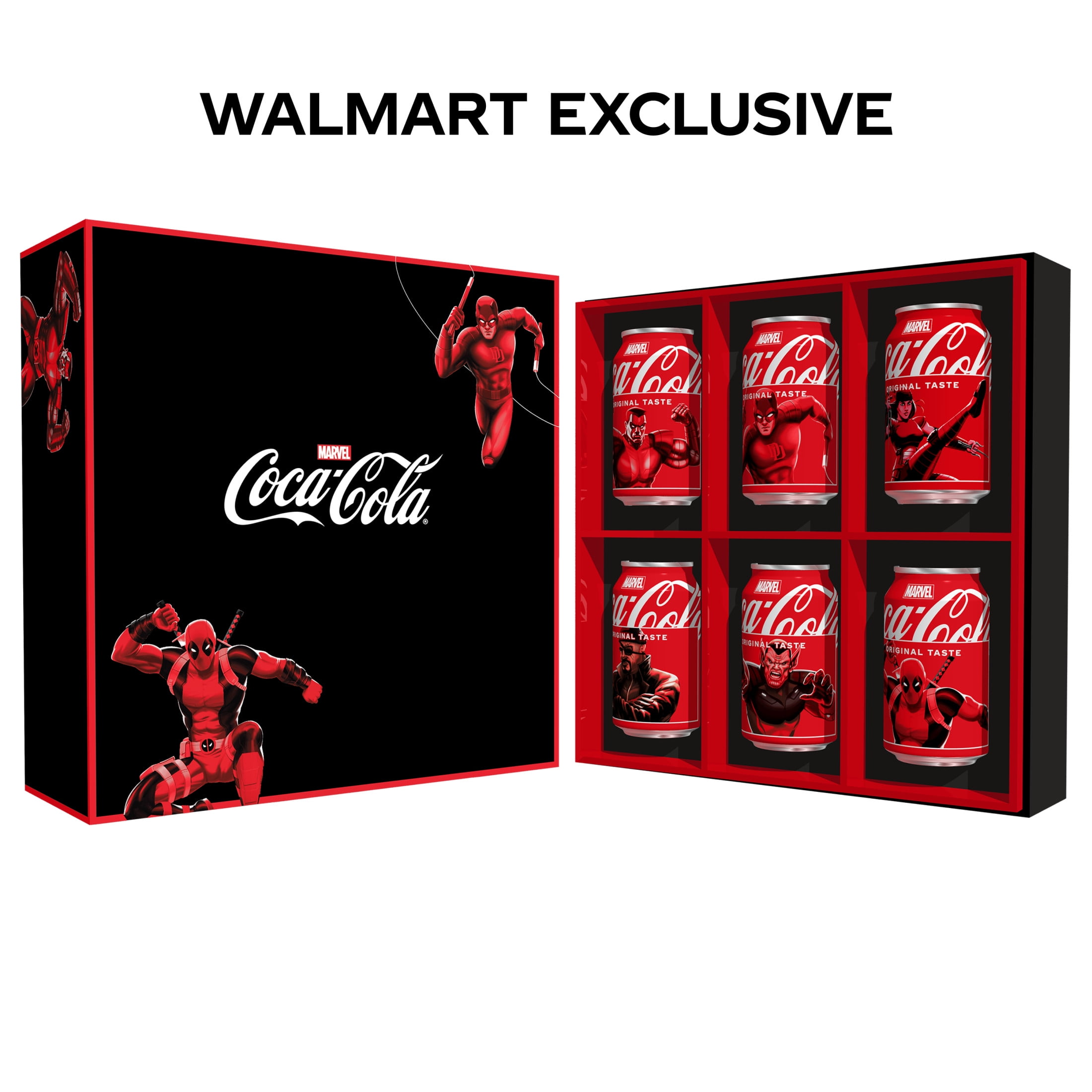 Coca-Cola Cans, 12 fl oz, 6 Pack - Walmart.com