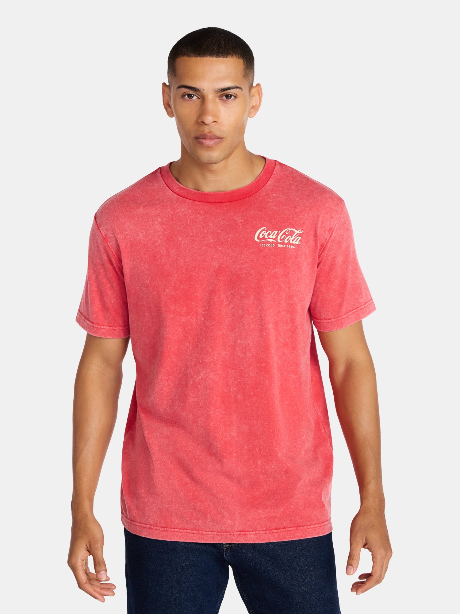 Coca-Cola, Men's & Big Men's Americana Graphic Tee, Sizes XS-5XL