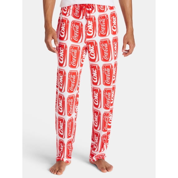 Coca Cola Men's Graphic Sleep Pants, Sizes S-2XL