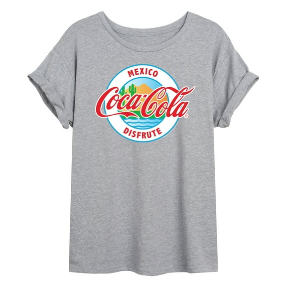 Coca-Cola - Mexico Disfute - Juniors Ideal Flowy Muscle T-Shirt