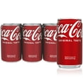 thumbnail image 1 of Coca-Cola Soda Pop Mini Cans, 7.5 fl oz, 6 Pack, 1 of 15