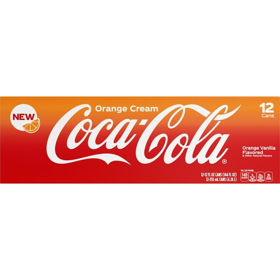 Coca-Cola Orange Cream 12 pk Cans - 12.00 ea (Pack of 1)
