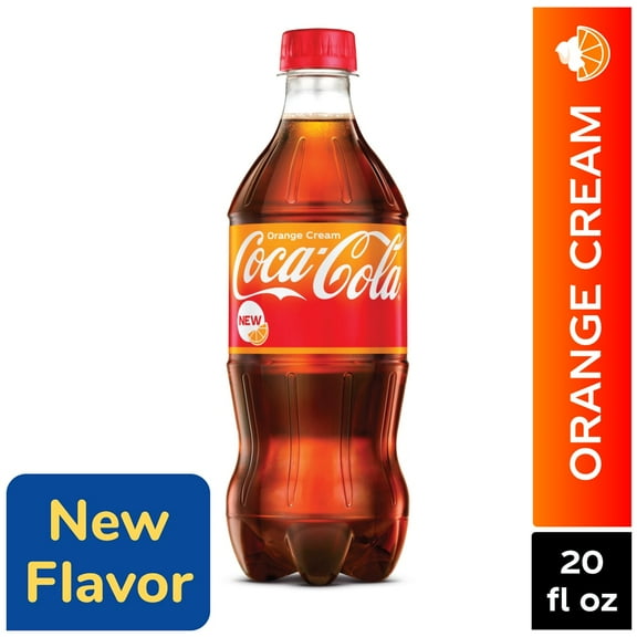 Coca-Cola Orange Cream Soda Bottle 20 fl oz - Pack of 1