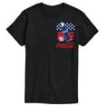 thumbnail image 1 of Coca-Cola - Patriotic Bottle 86 - Men's Oversized Lc Men's Short Sleeve T-Shirt, 1 of 5