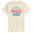 thumbnail image 1 of Coca-Cola - Patriotic Star Circle - Men's Short Sleeve T-Shirt, 1 of 5