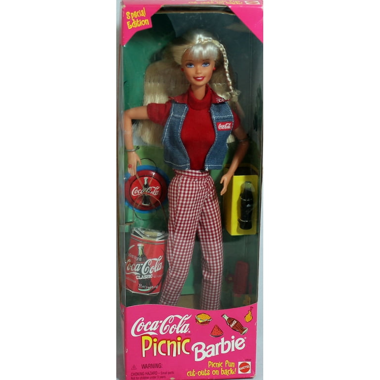Coca Cola Picnic Barbie Doll Special Edition 1997 Mattel