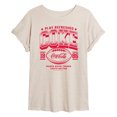thumbnail image 1 of Coca-Cola - Play Refreshed - Juniors Oversized Graphic T-Shirt, 1 of 4
