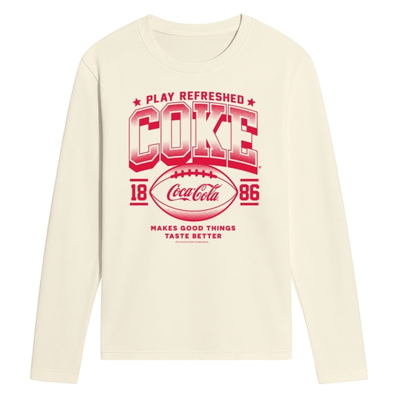 Coca-Cola - Play Refreshed - Men's Long Sleeve Graphic T-Shirt