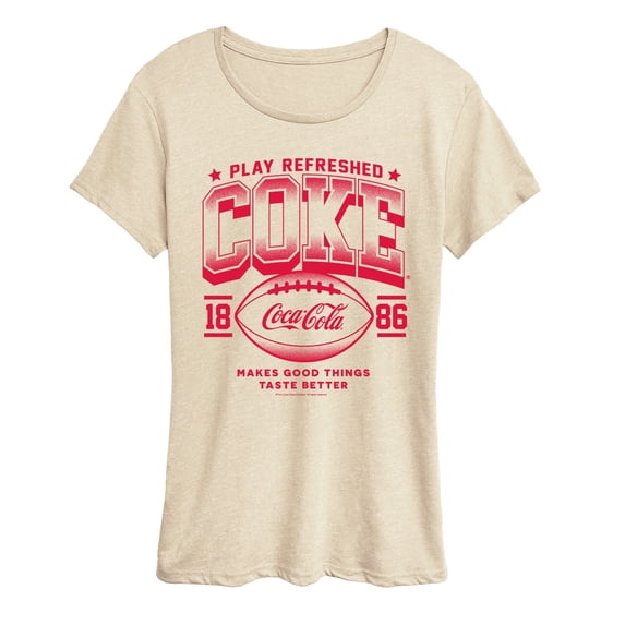 Coca-Cola - Play Refreshed - Women's Short Sleeve Graphic T-Shirt