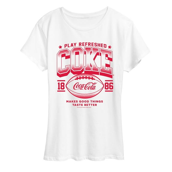 Coca-Cola - Play Refreshed - Women's Short Sleeve Graphic T-Shirt
