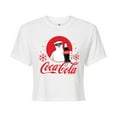 thumbnail image 1 of Coca-Cola - Polar Bear Circle - Juniors Cropped Short Sleeve Graphic T-Shirt, 1 of 5