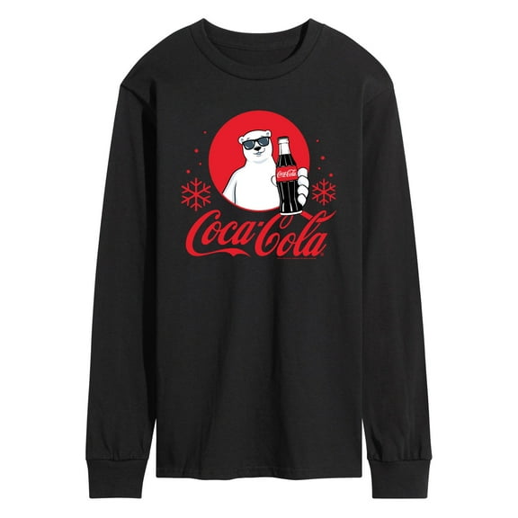 Coca-Cola - Polar Bear Circle - Men's Long Sleeve Graphic T-shirt