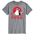 thumbnail image 1 of Coca-Cola - Polar Bear Circle With Snowflakes - Men's Short Sleeve Graphic T-Shirt, 1 of 5