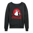 thumbnail image 1 of Coca-Cola - Polar Bear Circle - Women's French Terry Long Sleeve Pullover, 1 of 5