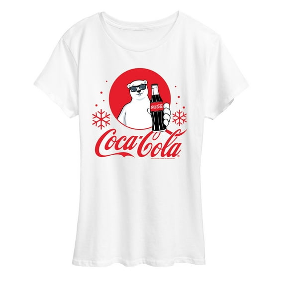 Coca-Cola - Polar Bear Circle - Women's Short Sleeve Graphic T-Shirt