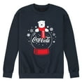 thumbnail image 1 of Coca-Cola - Polar Bear Snowglobe - Men's Long Sleeve Crew Fleece Sweatshirt, 1 of 4