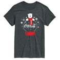 thumbnail image 1 of Coca-Cola - Polar Bear Snowglobe - Men's Short Sleeve Graphic T-shirt, 1 of 4