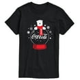 thumbnail image 1 of Coca-Cola - Polar Bear Snowglobe - Men's Short Sleeve Graphic T-shirt, 1 of 4
