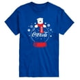 thumbnail image 1 of Coca-Cola - Polar Bear Snowglobe - Men's Short Sleeve Graphic T-shirt, 1 of 4