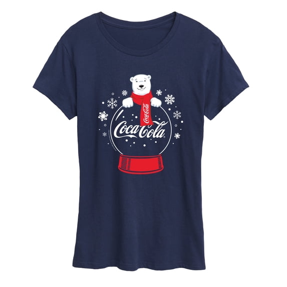 Coca-Cola - Polar Bear Snowglobe - Women's Short Sleeve Graphic T-Shirt