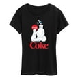 thumbnail image 1 of Coca-Cola - Polar Bears And Puffin - Women's Short Sleeve Graphic T-Shirt, 1 of 4
