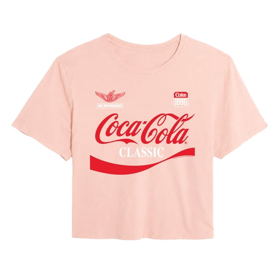 Coca-Cola - Racing Jersey - Juniors Cropped Graphic T-Shirt